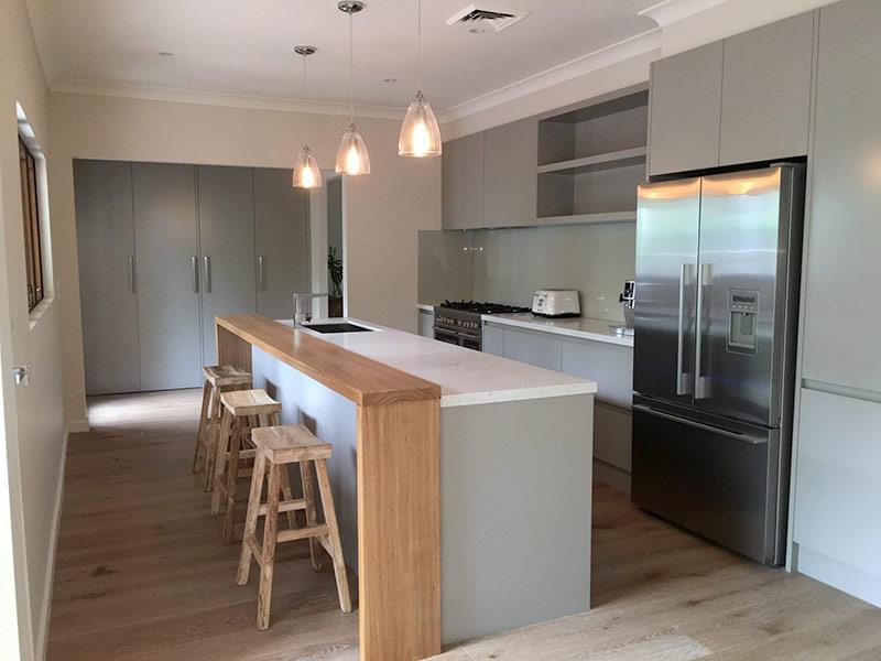 Highland Kitchens - You have to love the Contemporary styled timber servery